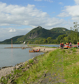 Rhein Rafting - Raftingtouren in Bonn zum Drachenfels