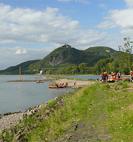 Rhein Rafting - Raftingtouren in Bonn zum Drachenfels